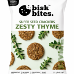 Bisk Bites Super Seed Crackers Zesty Thyme