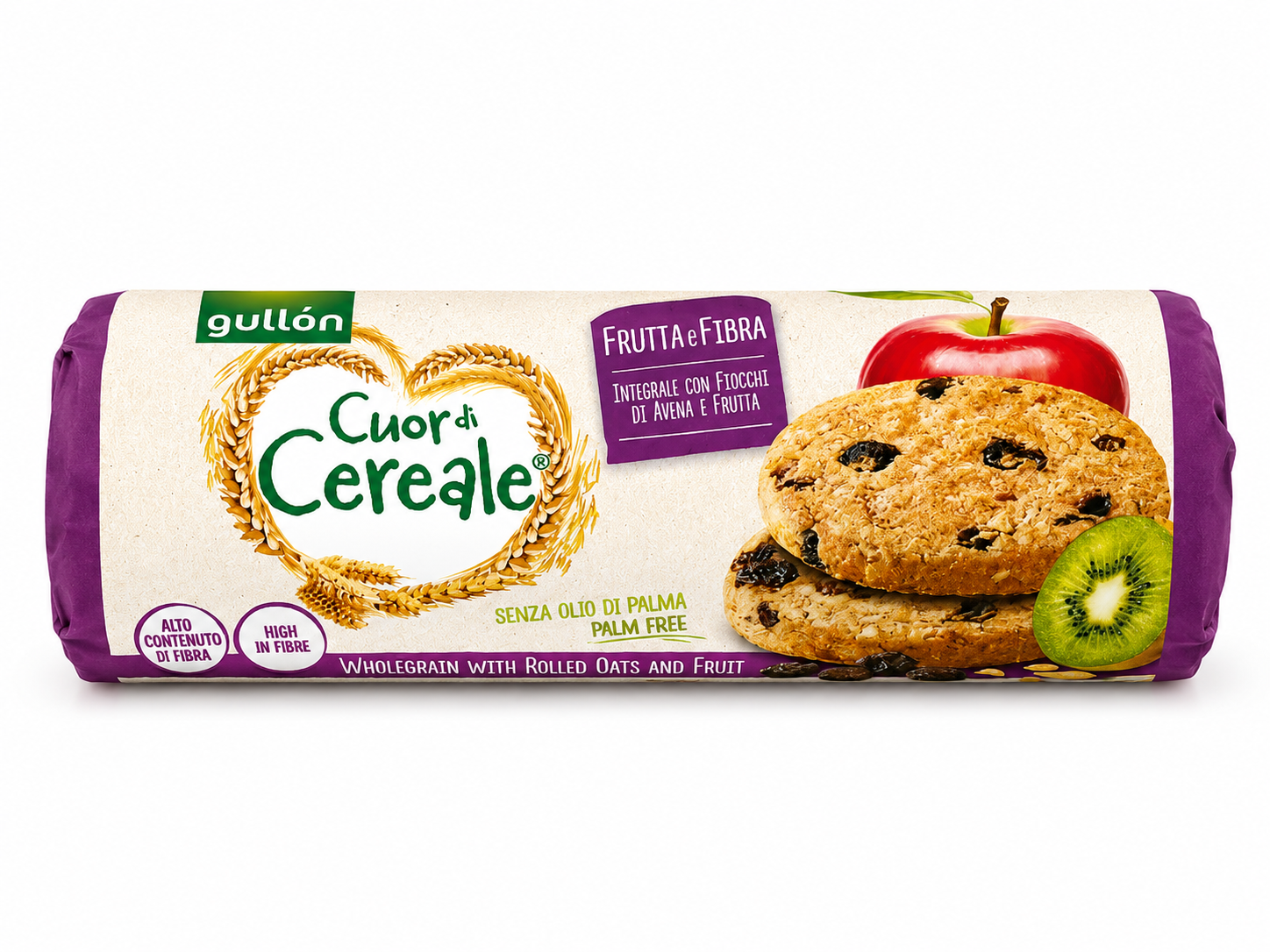 10 Gullon Wholegrain with Rolled Oats and Fruit - Image 1