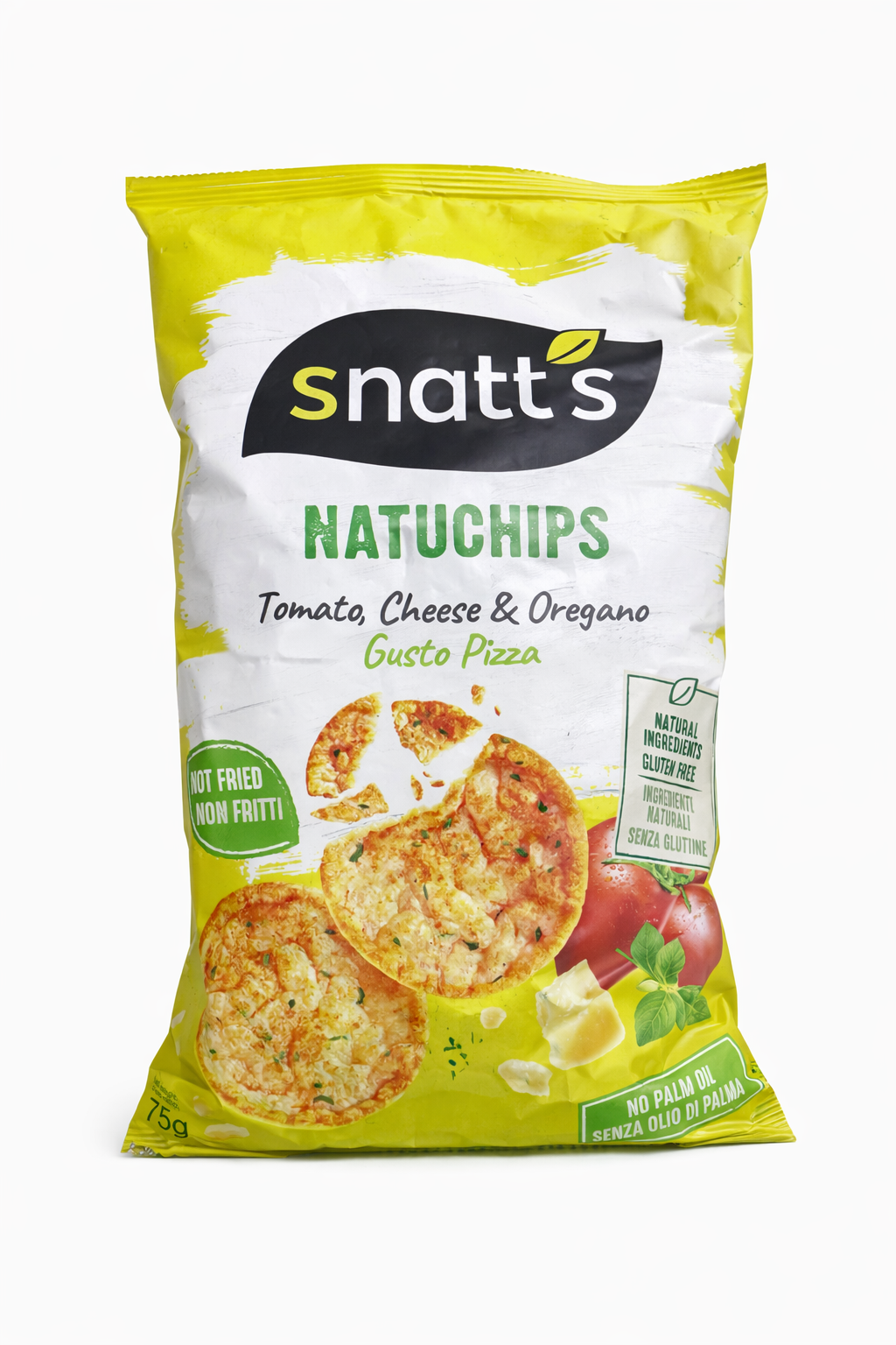 123 Natuchips Tomato, Cheese, Oregano - Image 1