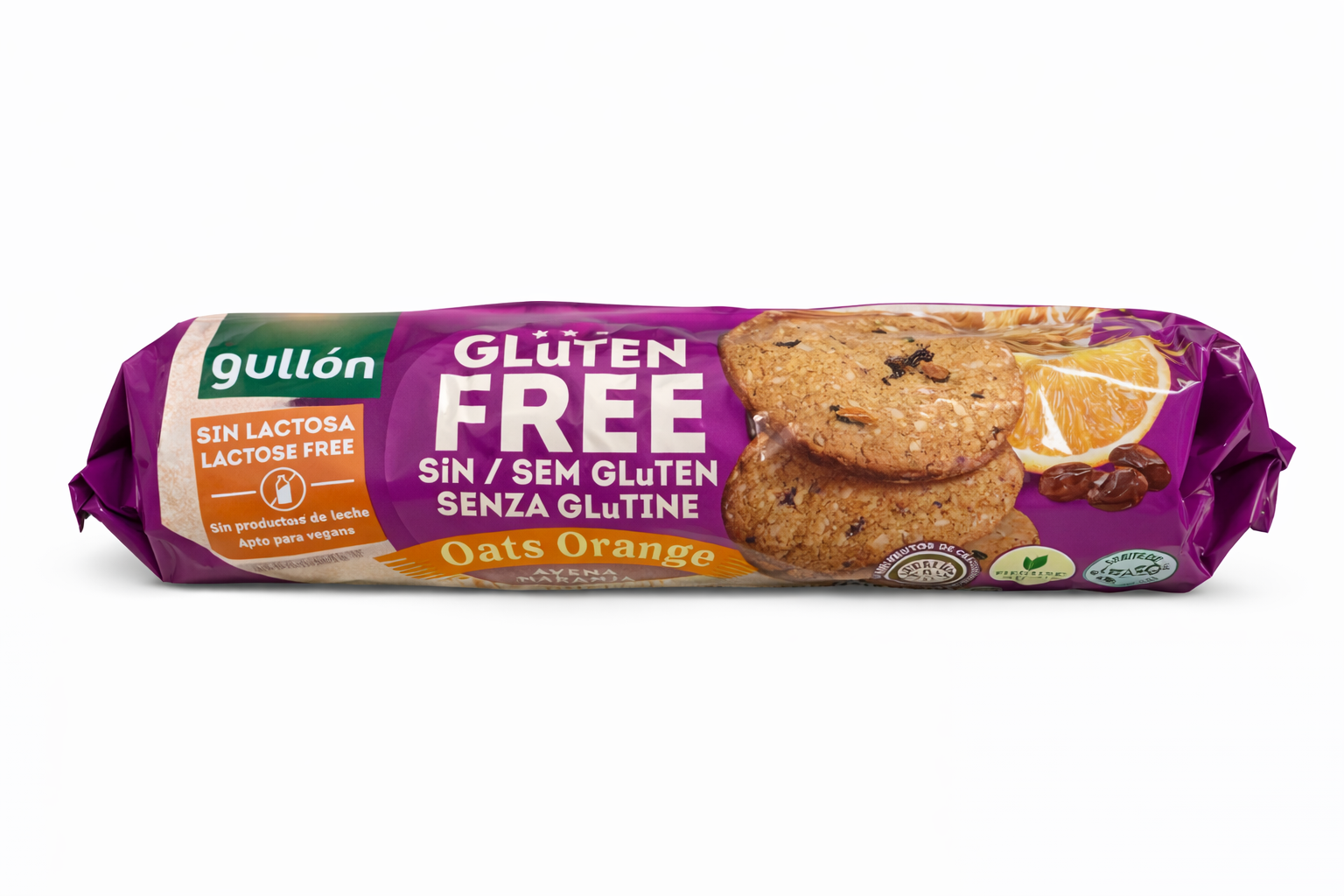136 Gluten Free Orange Oats Cookies - Image 1