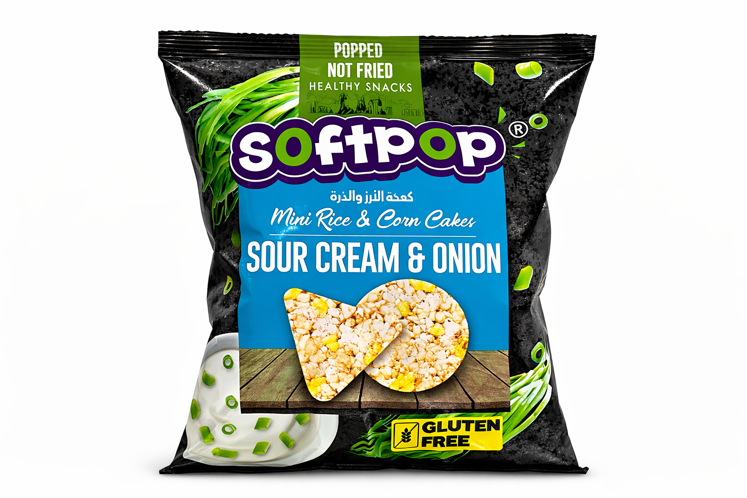 143 Gluten Free Mini Rice Corn Cake Sourcream - Image 1