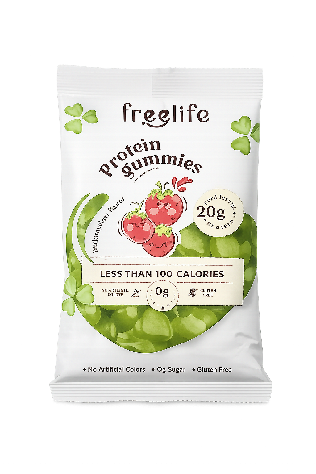 20 Freelife Protein Gummies Watermelon - Image 1