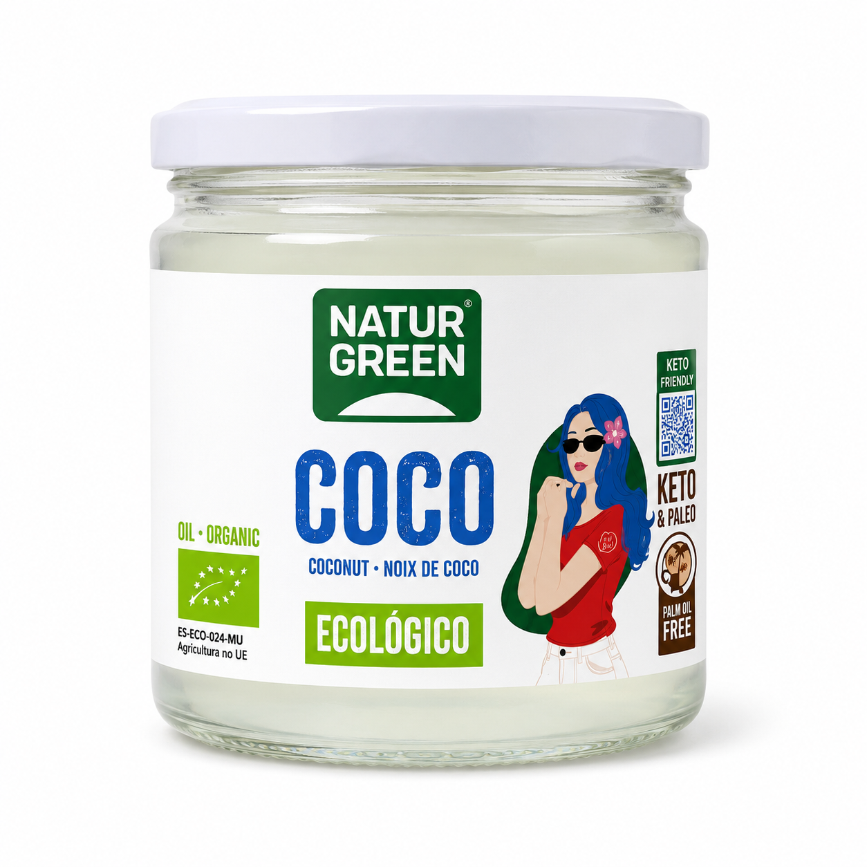 20 Natur Green Organic Coconut Oil - Image 1