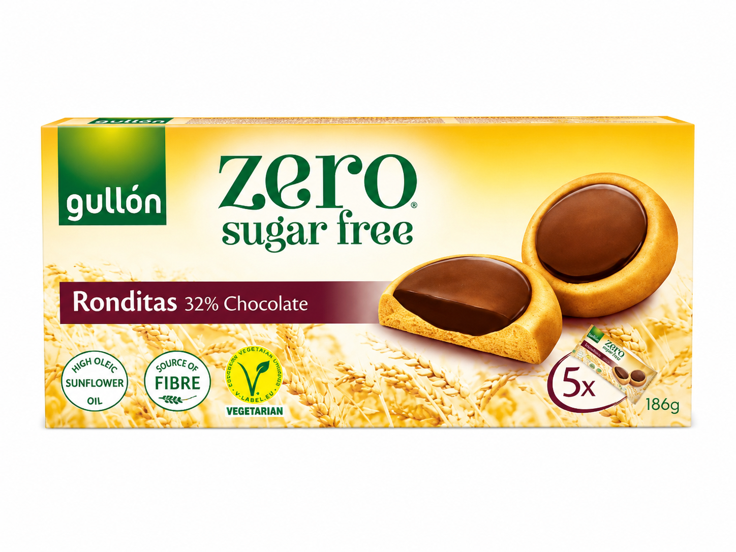3 Gullon Ronditas 32% Chocolate - Image 1
