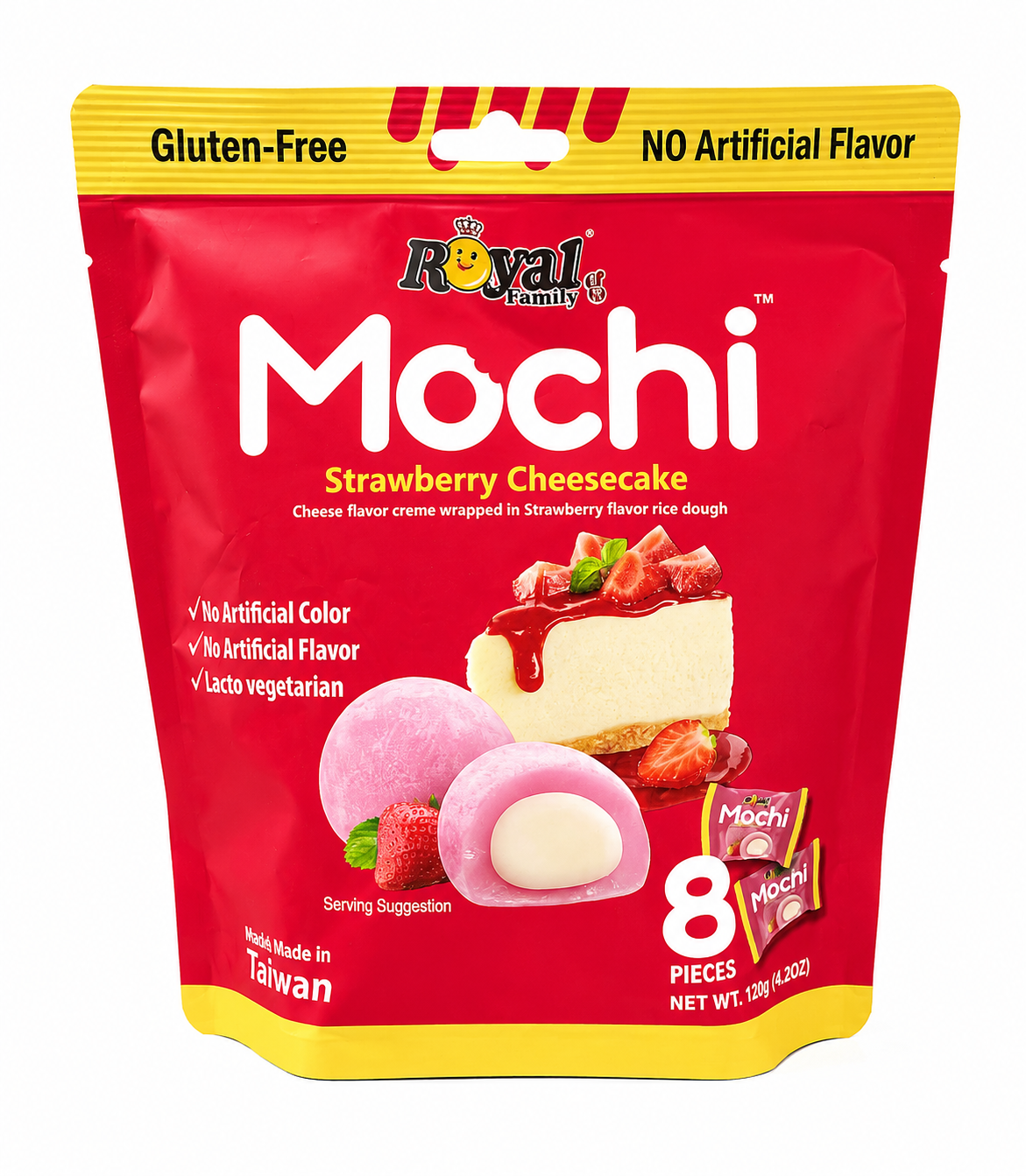 30 Royal Family Mochi Strawberry Cheesecake - Image 1