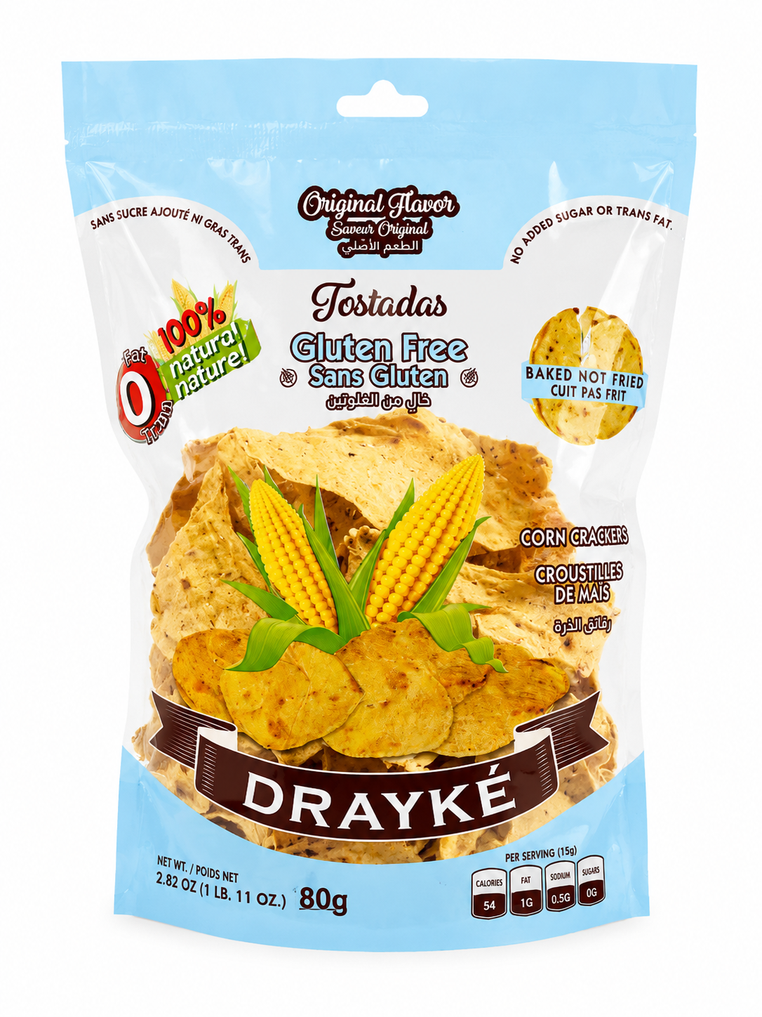 5 Drayke Original Corn Crackers - Image 1