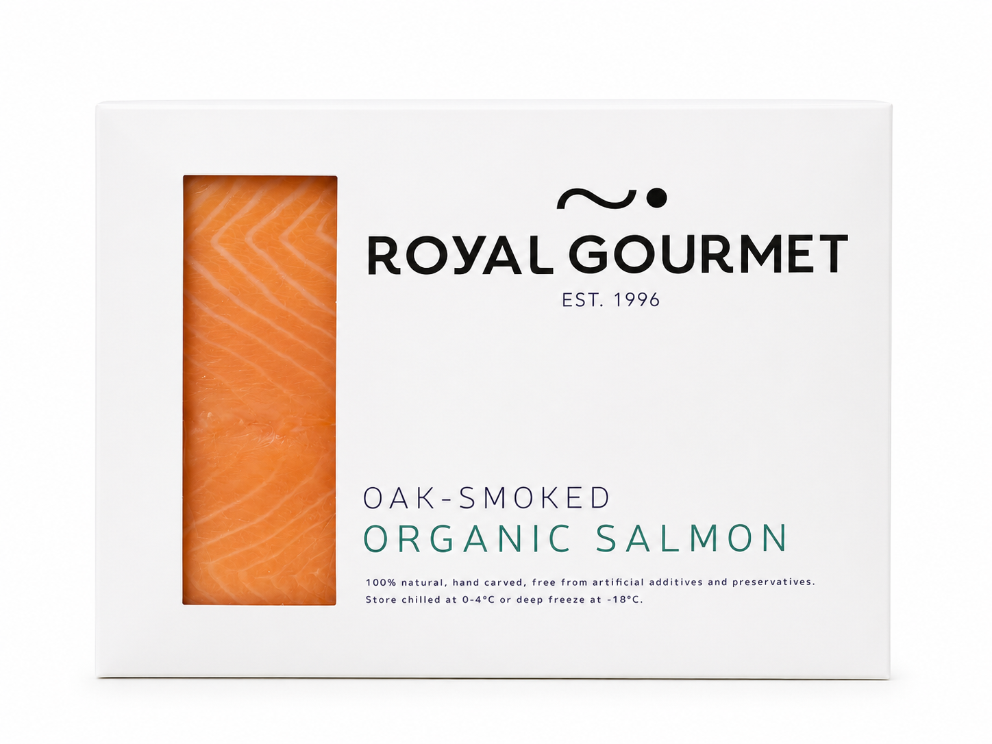 1 Royal Gourmet Organic Salmon - Image 1