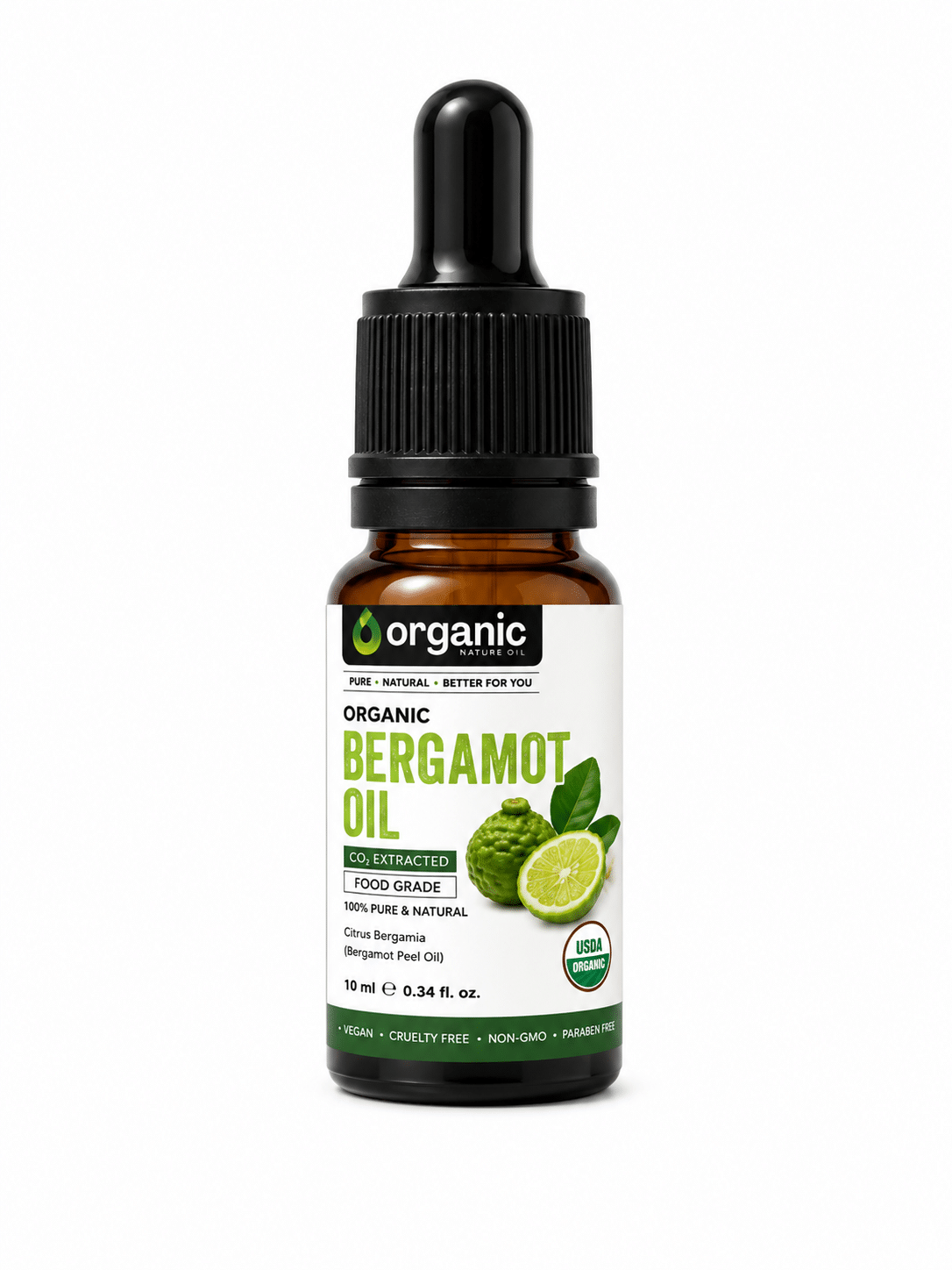 25 Organic Bergamot CO2 Extracted Essential Oil - Image 1