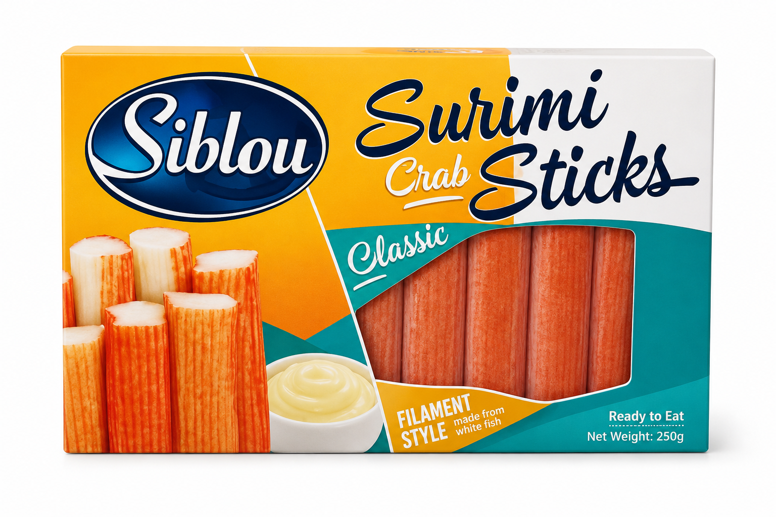 26 Siblou Surimi Crab Sticks Classic - Image 1
