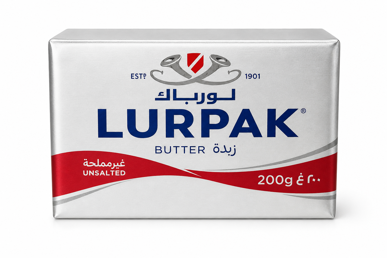 27 Lurpak Butter Unsalted 200g - Image 1
