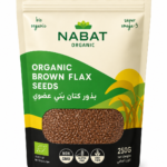 Nabat Organic Brown Flax Seeds