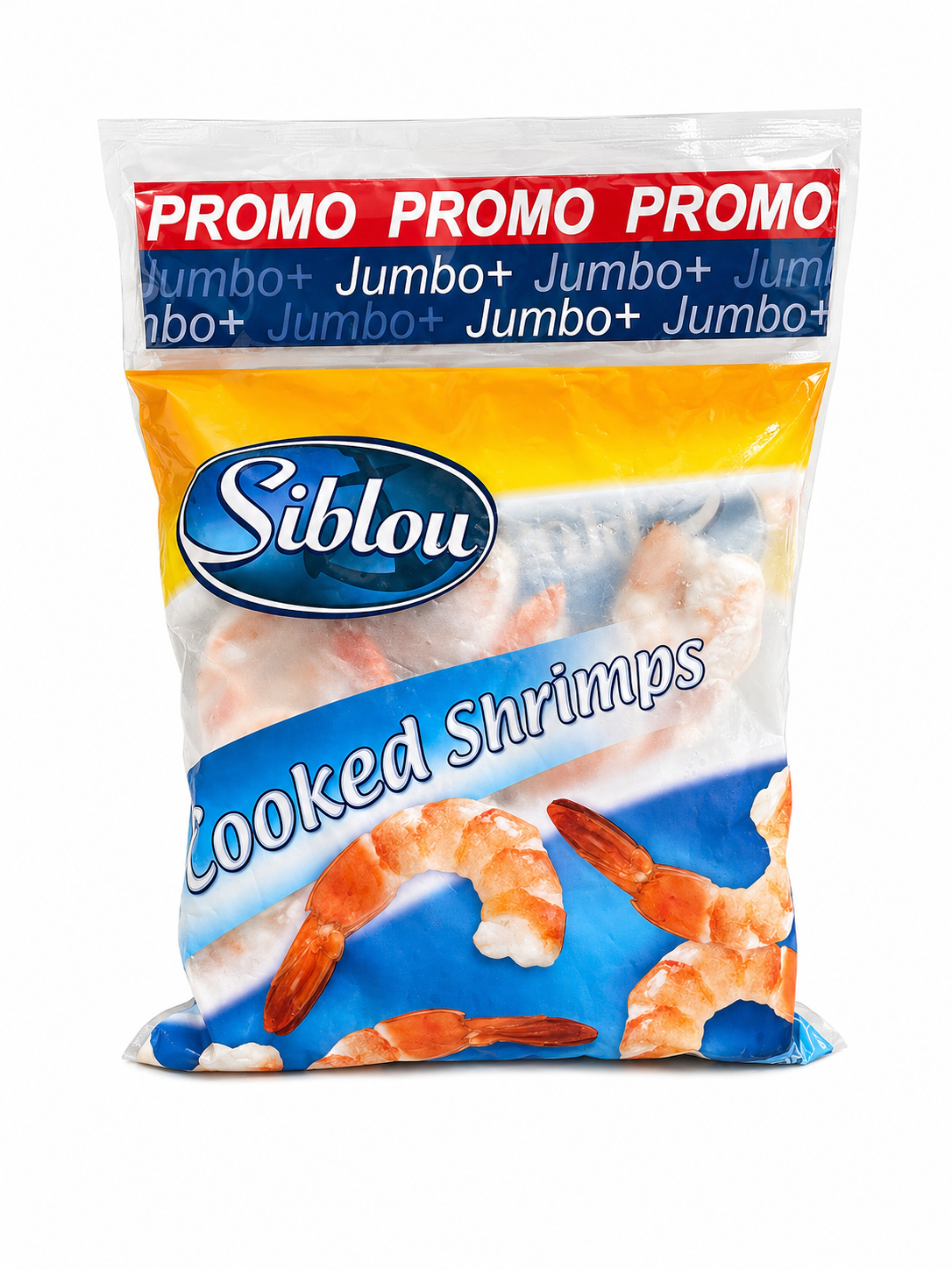 4 Siblou Jumbo Cooked Shrimps - Image 1