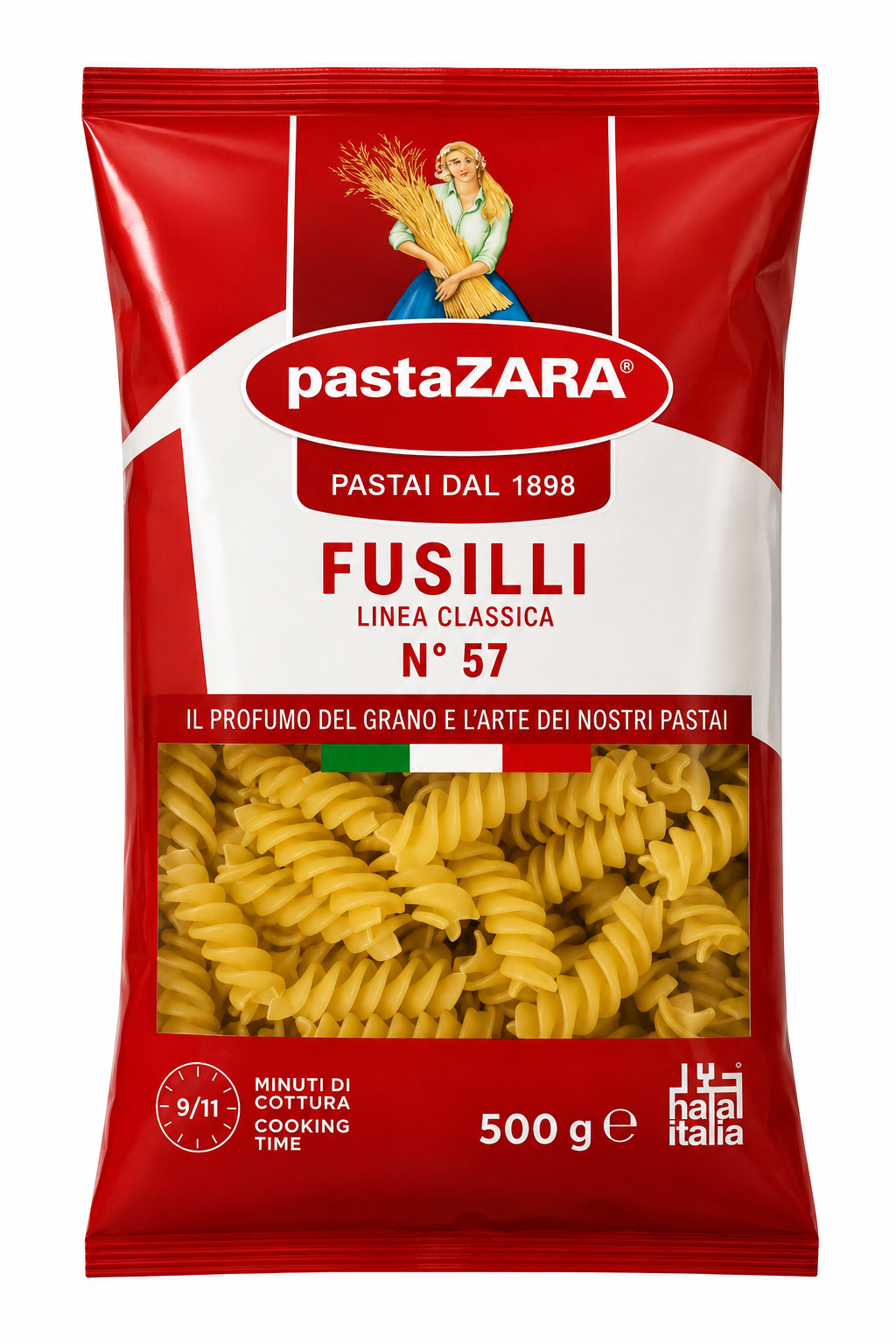41 Pasta Zara Fusilli Tricolore N573 - Image 1