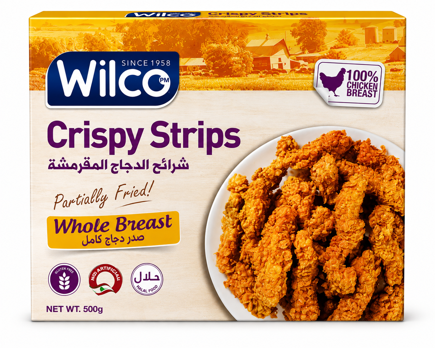 42 Wilco Crispy Strips Whole Breast - Image 1