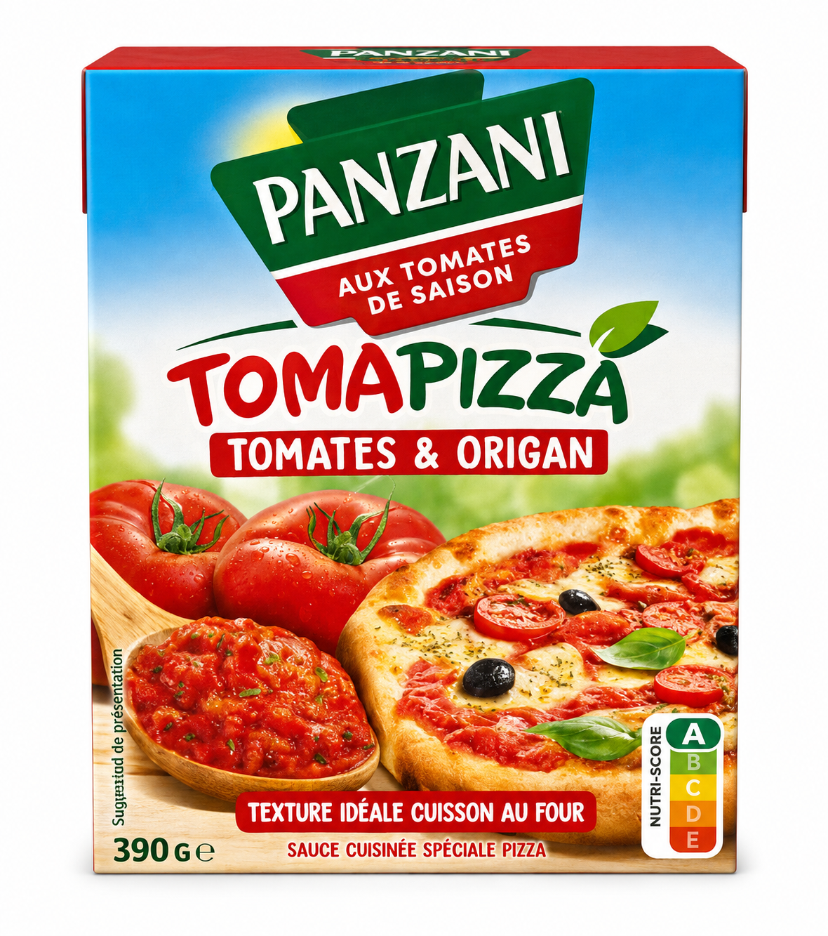 43 Panzani Toma Pizza Tomato Oregano - Image 1