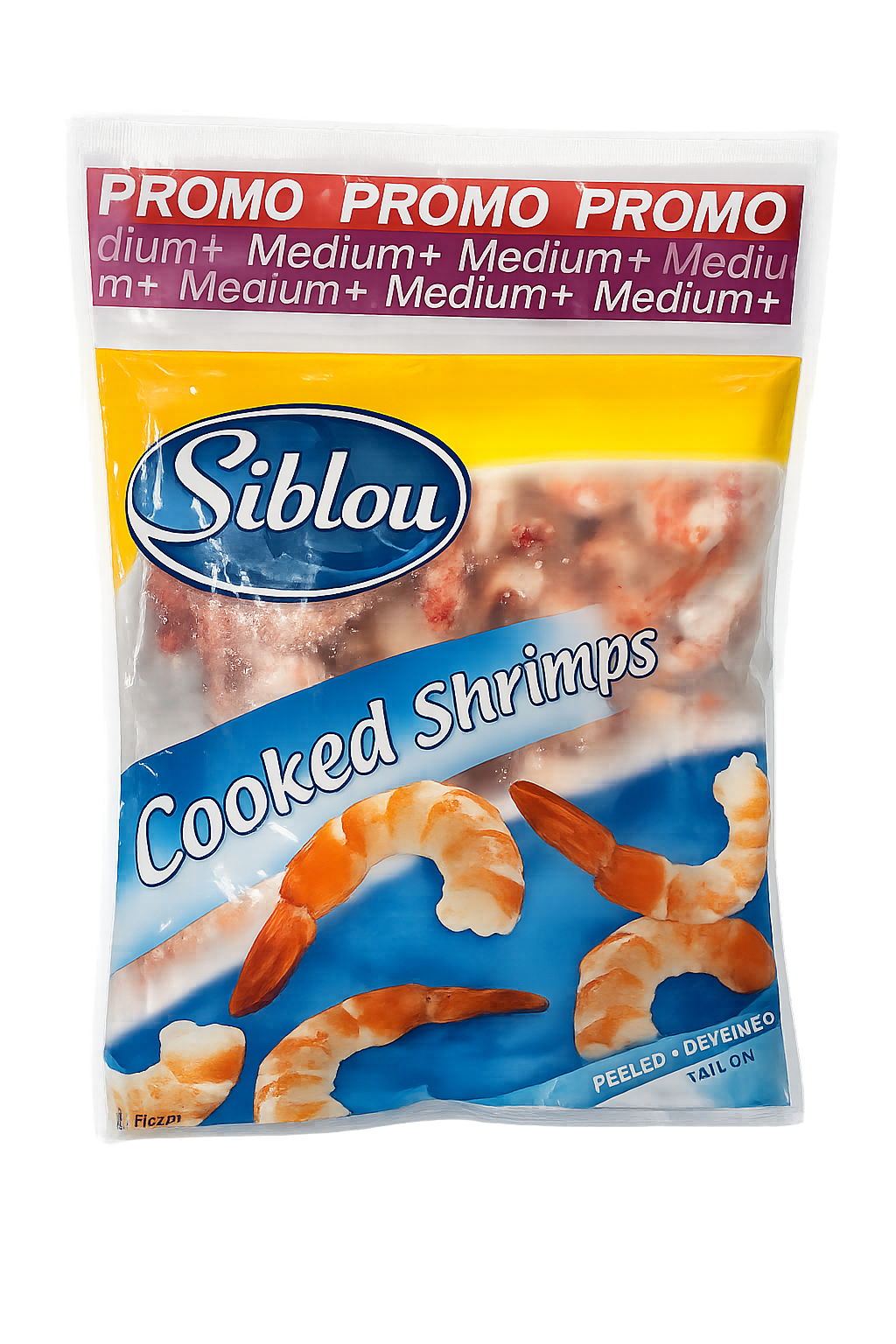 5 Siblou Medium Cooked Shrimps - Image 1