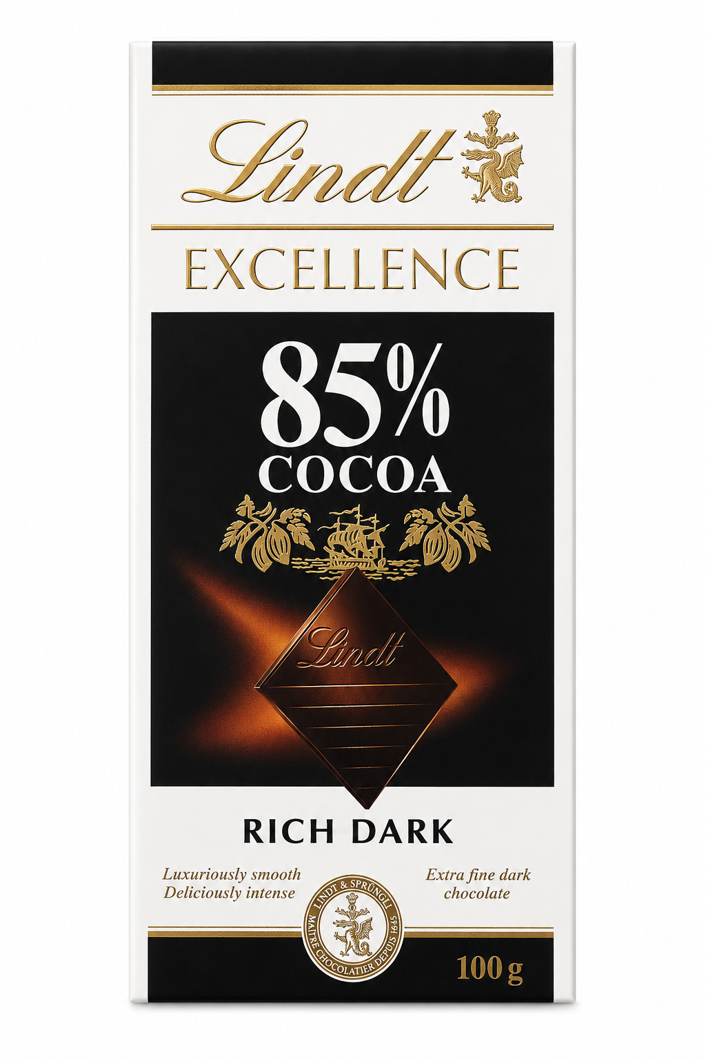 59 Lindt Excellence Intense Dark 85% Cocoa - Image 1