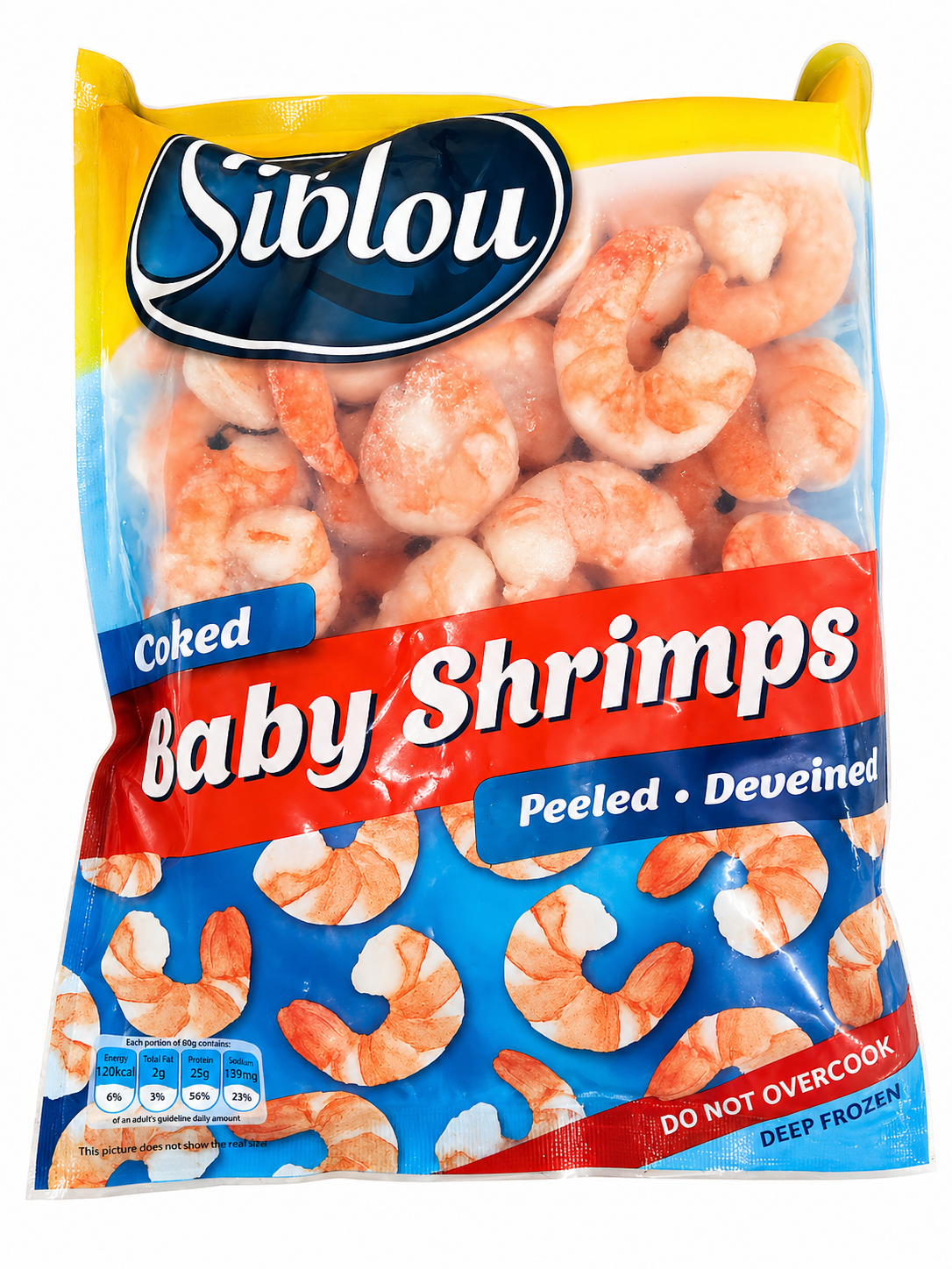 6 Siblou Cooked Baby Shrimps - Image 1