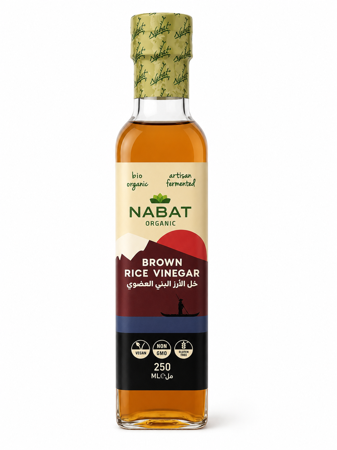 63 Nabat Organic Brown Rice Vinegar - Image 1