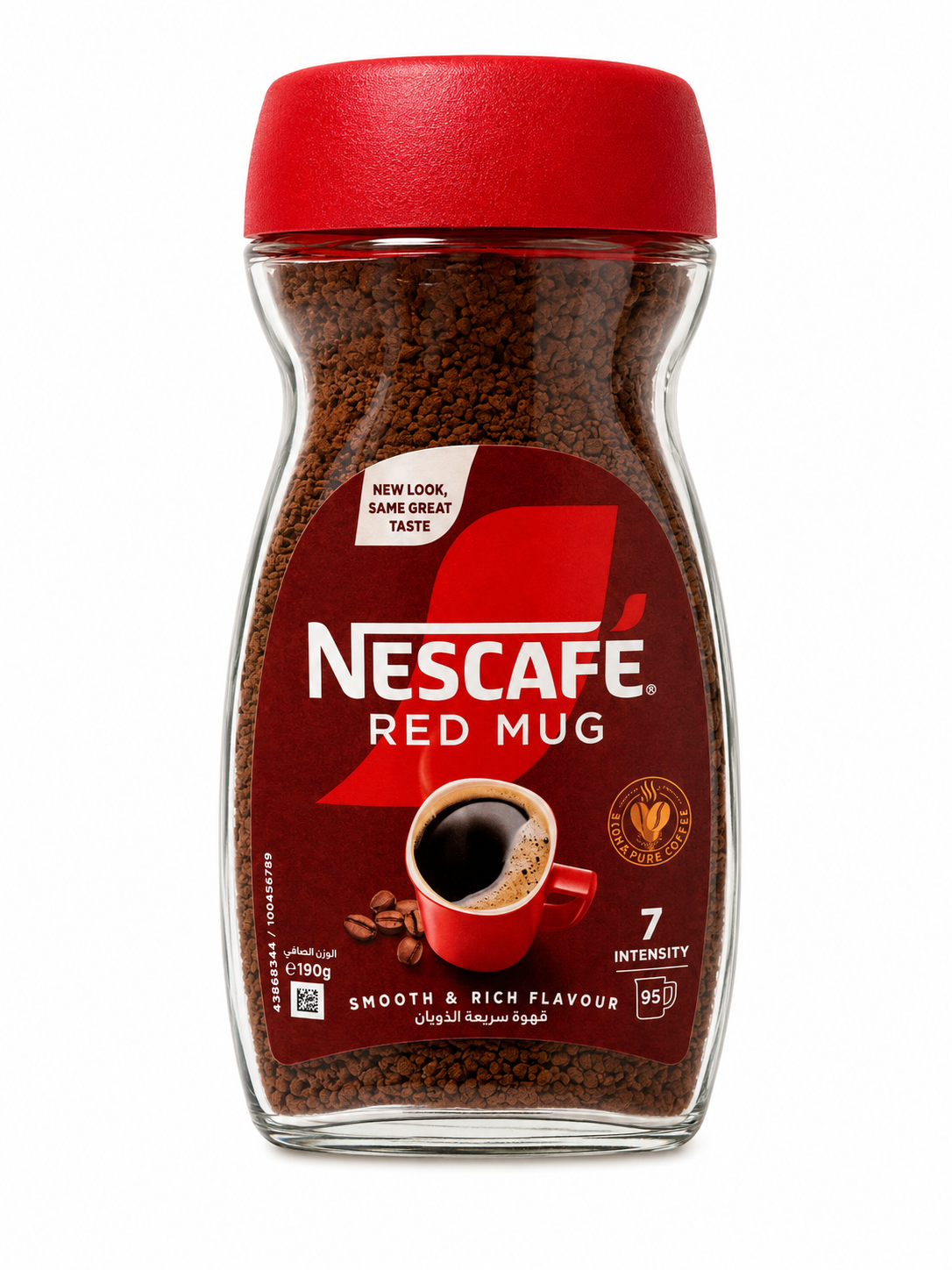 64 Nescafe Red Mug 190g - Image 1