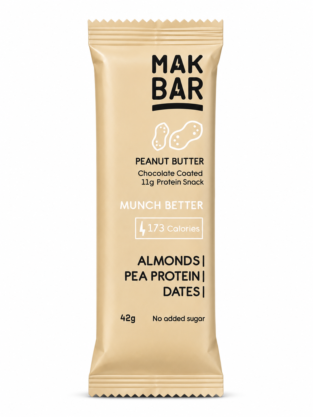 73 Pro Mak Bar Peanut Butter Chocolate 11g Proteins - Image 1
