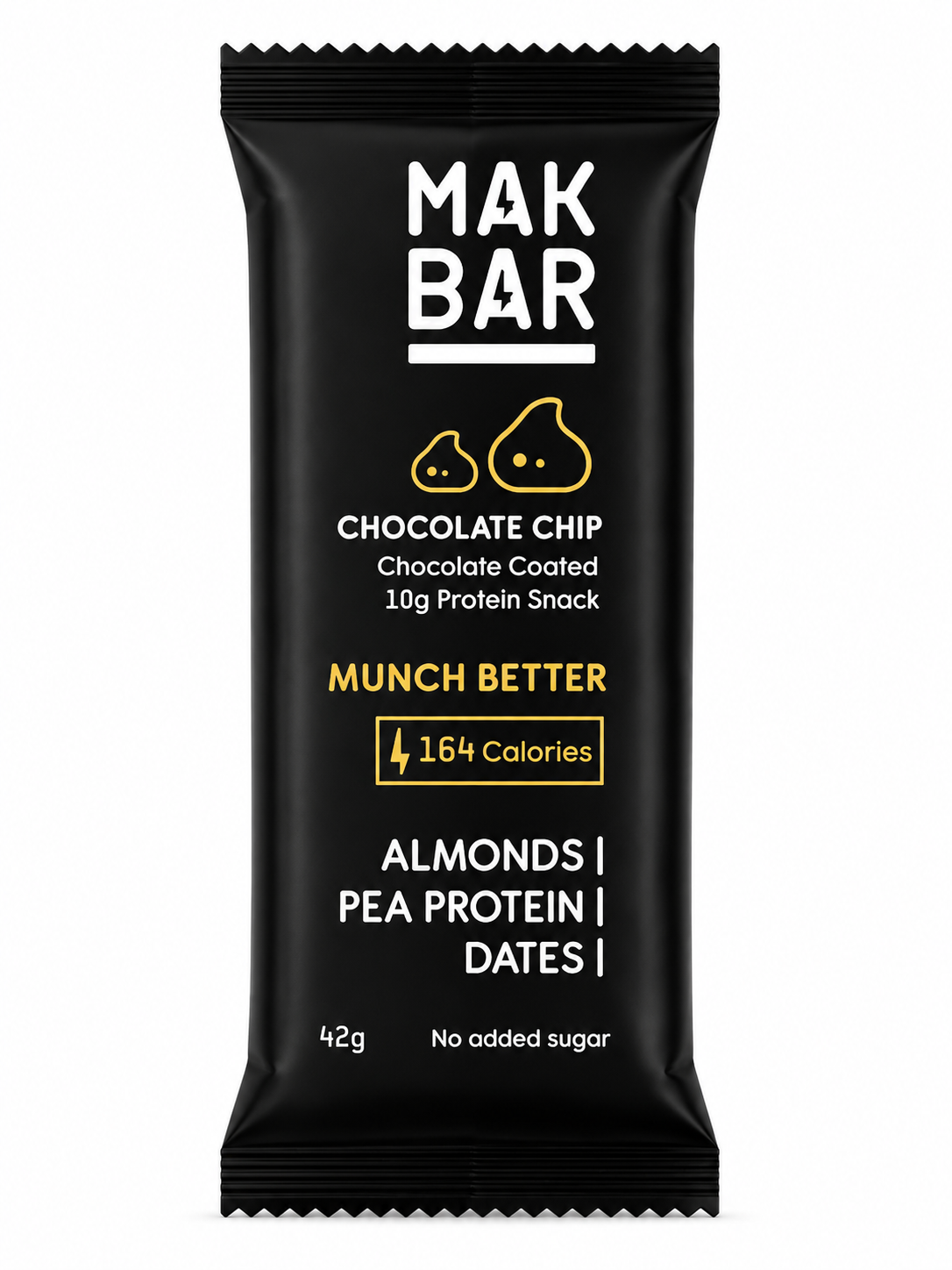76 Pro Mak Bar Chocolate Chips 10g Proteins - Image 1