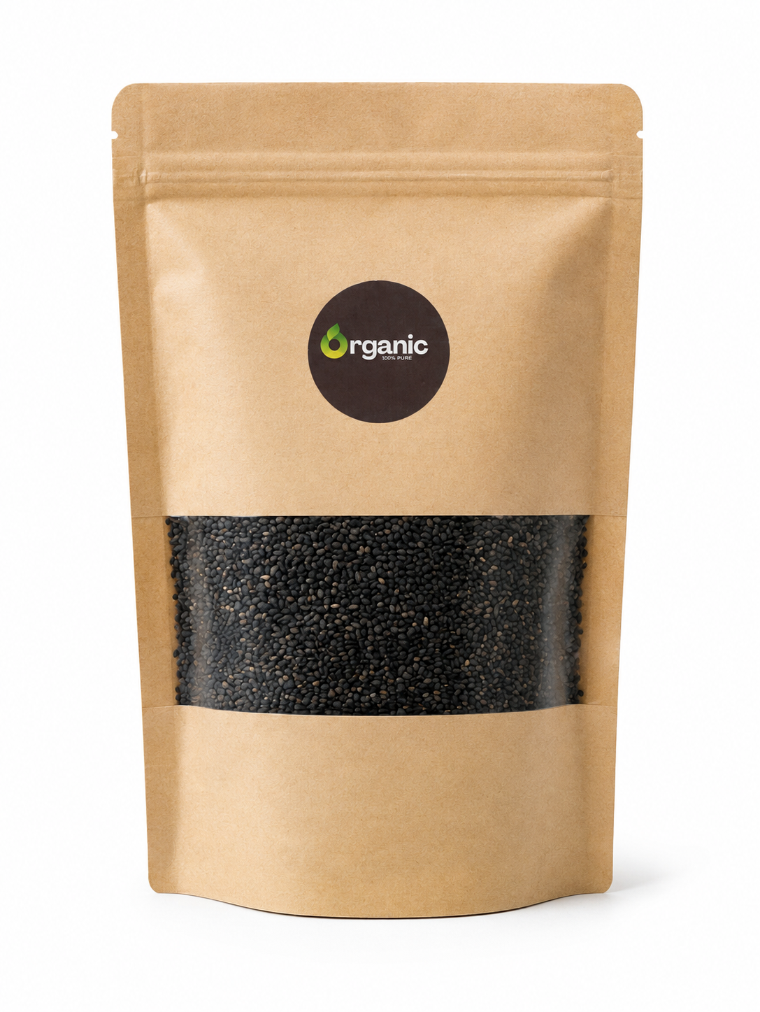 8 Organic Black Sesame Seeds - Image 1