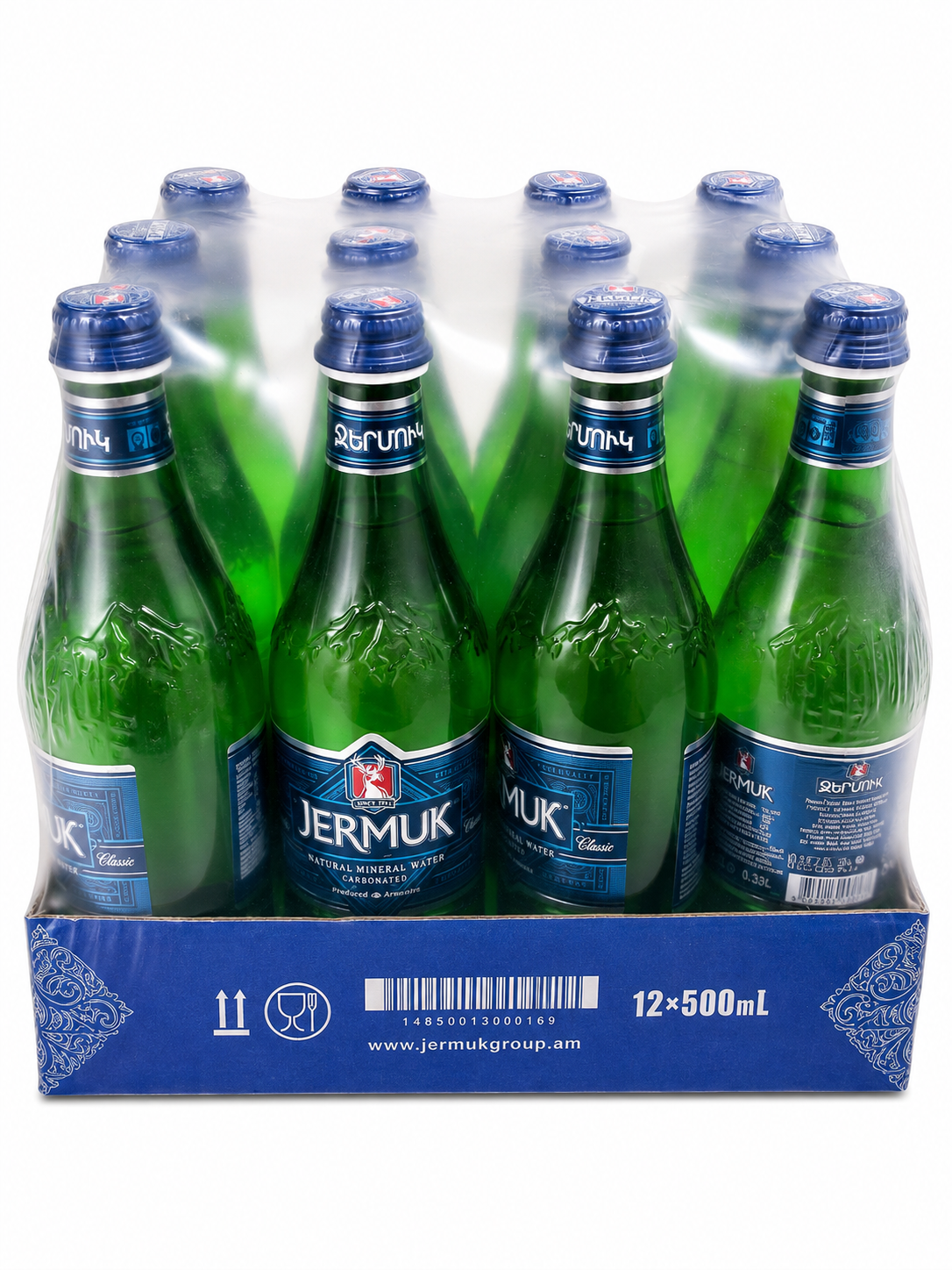 98 Jermuk Natural Mineral Water Carbonated (case) - Image 1