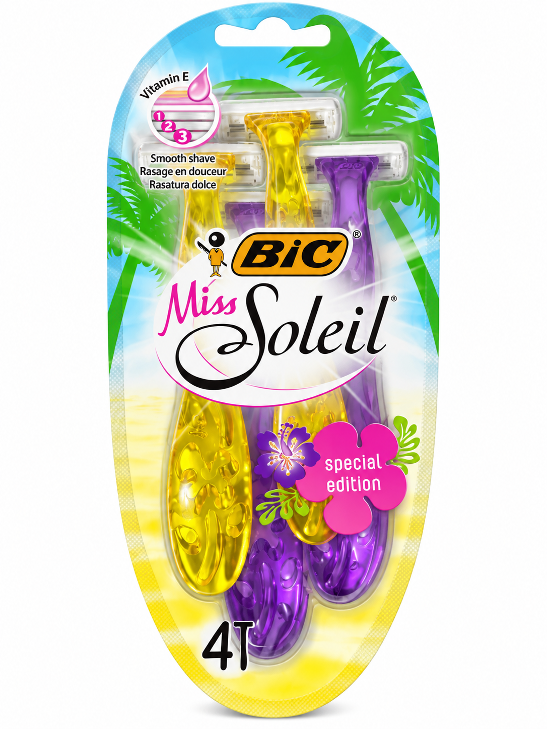 29 Bic Miss Soleil Smooth 4 Shave Blades - Image 1
