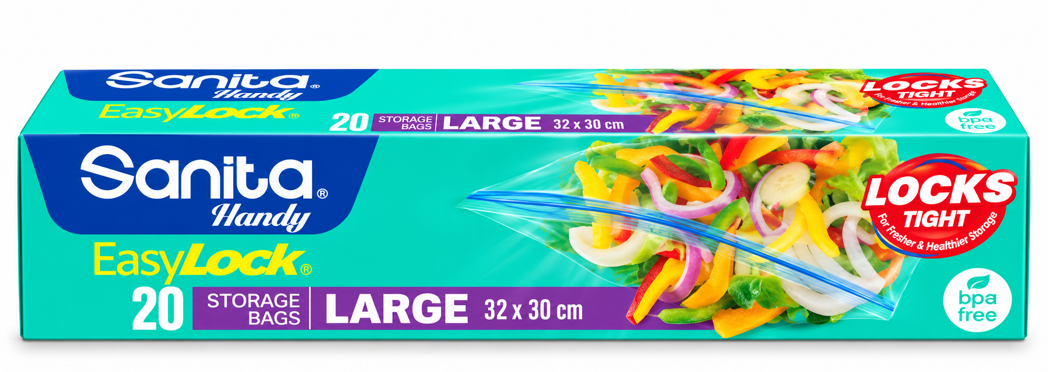 37 Sanita Handy Easy Lock Storage 20 Bag Large - Image 1
