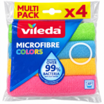 Vileda Microfibre Colors 4 Pack