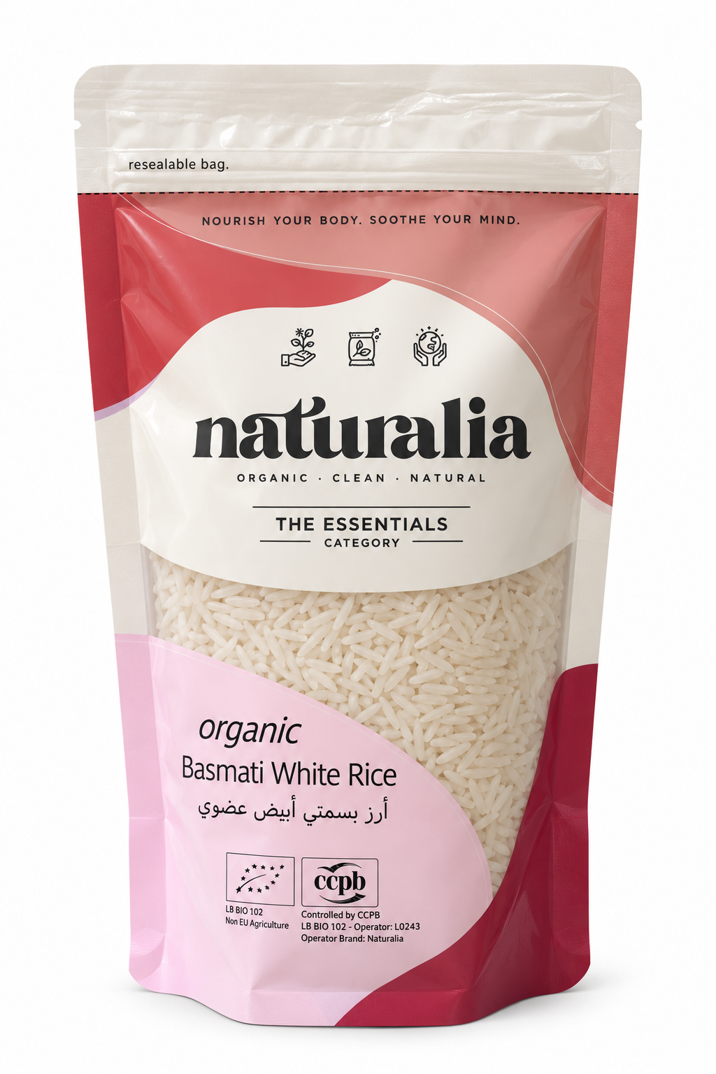68 Naturalia Organic Basmati White Rice - Image 1