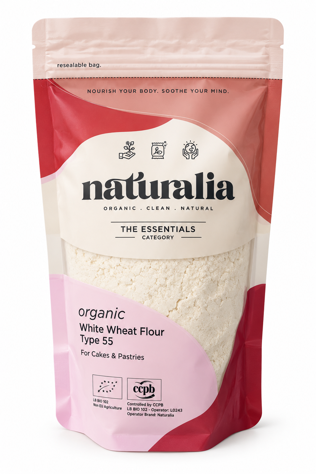 72 Naturalia Organic White Wheat Flour Type 55 - Image 1