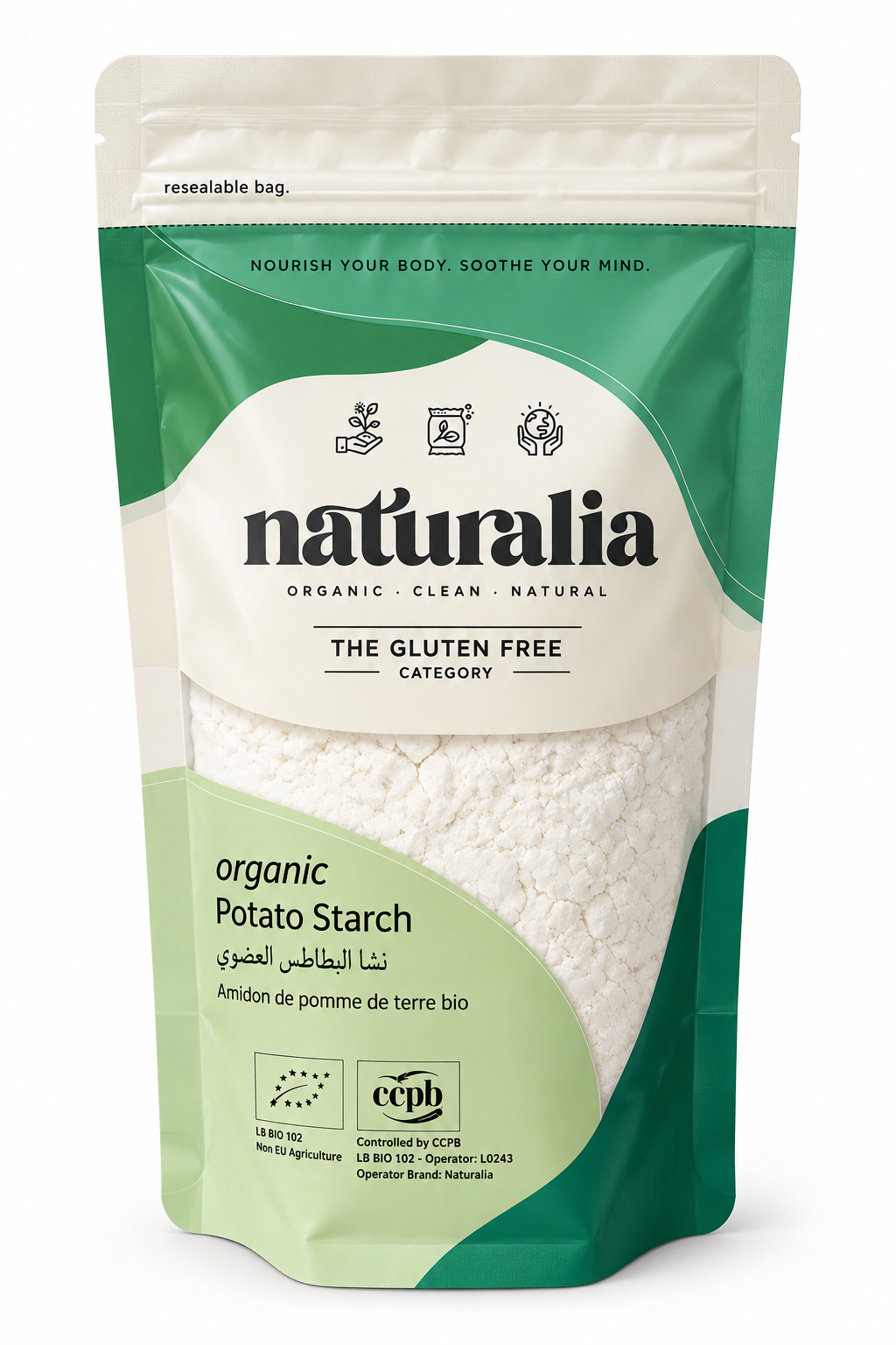 74 Naturalia Organic Potato Starch Gluten Free - Image 1