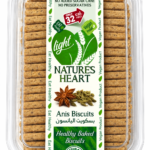Natures Heart Whole Wheat Anis Biscuits Stevia