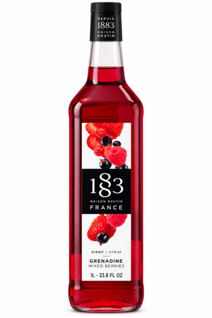 1884 Maison Routin France Mixed Berries Syrup