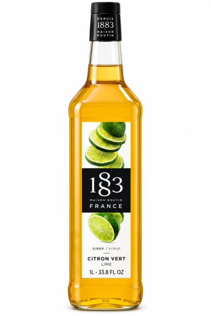 1885 Maison Routin France Lime Syrup