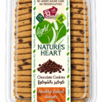 Natures Heart Whole Wheat Dark Chocolate Cookies Stevia