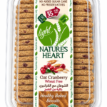 Natures Heart Whole Oat Cranberry Biscuits Stevia