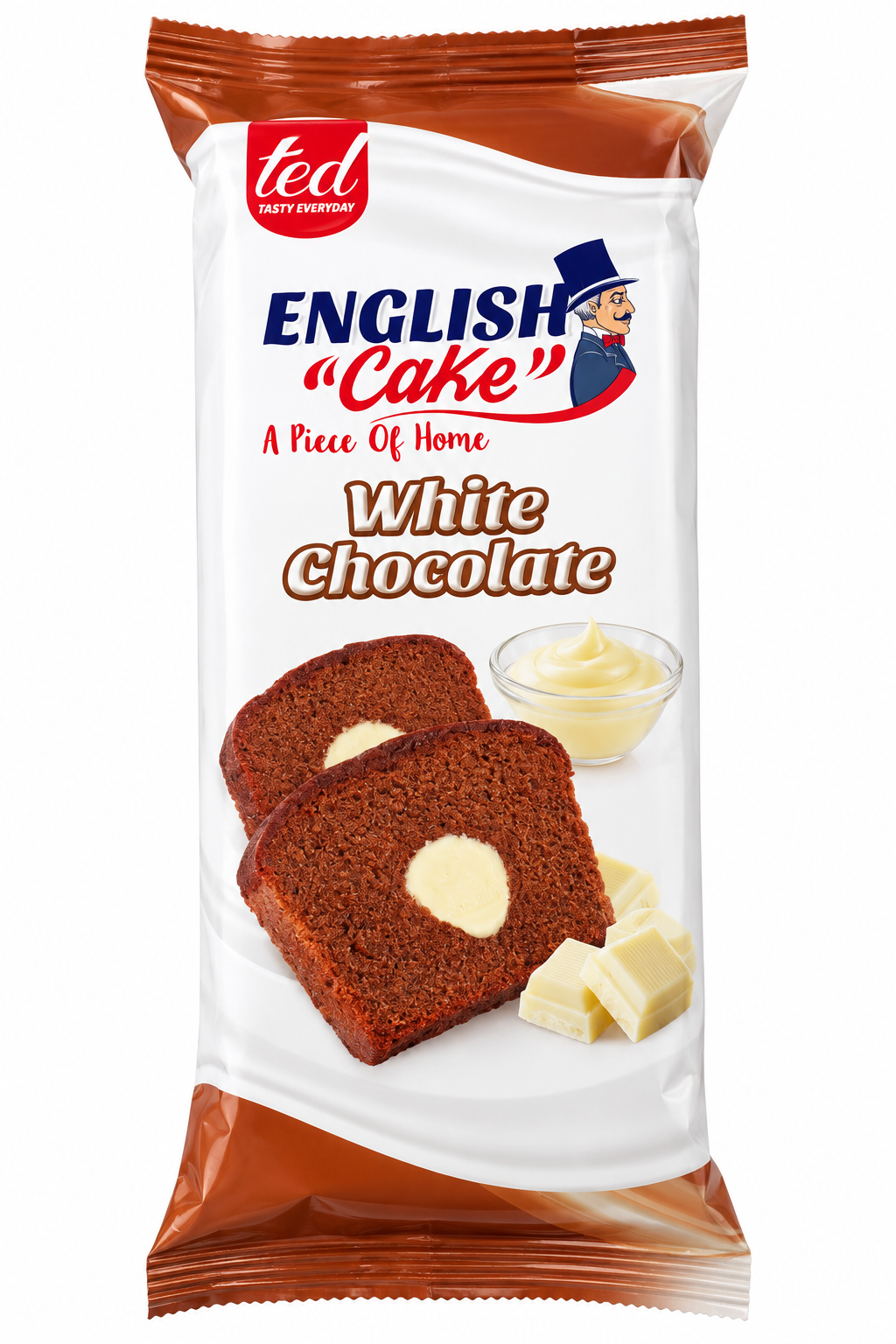 21 English Cake White Chocolate 500g - Image 1