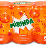 Mirinda Orange 6 cans 185ml