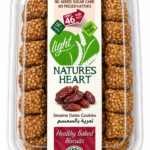 Natures Heart Whole Wheat Sesame Date Cookies Stevia