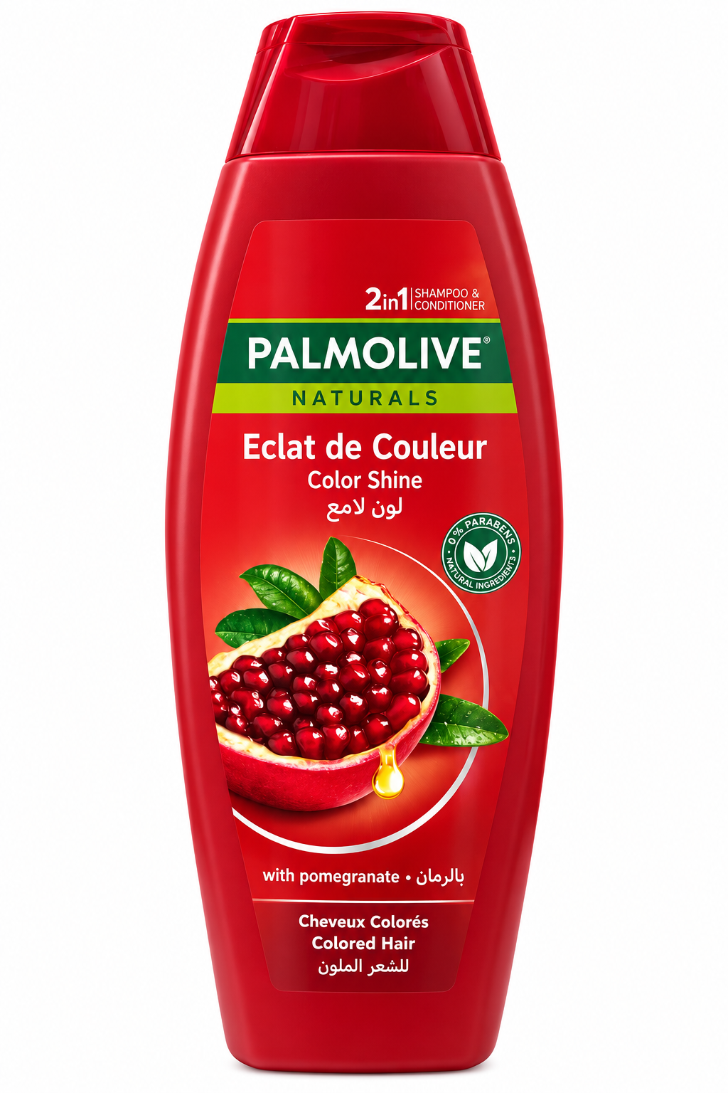 80 Palmolive Naturals 2in1 Pomegranate Shampoo - Image 1