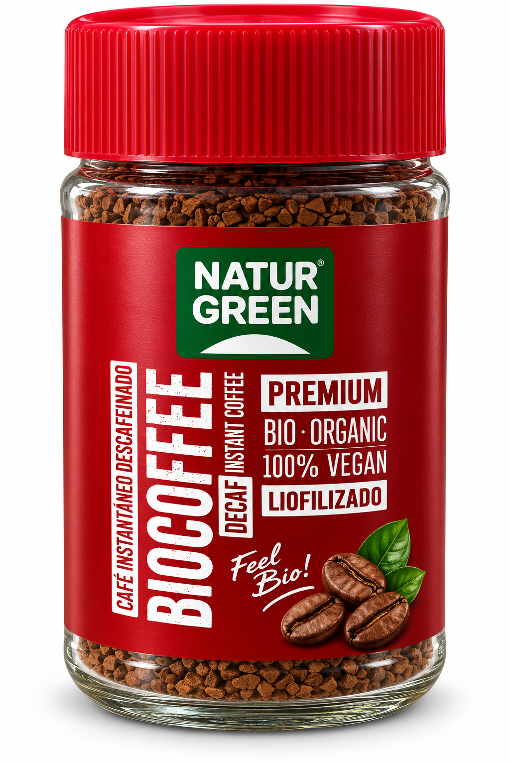 99 Natur Green Bio Instant Coffee Decaff - Image 1